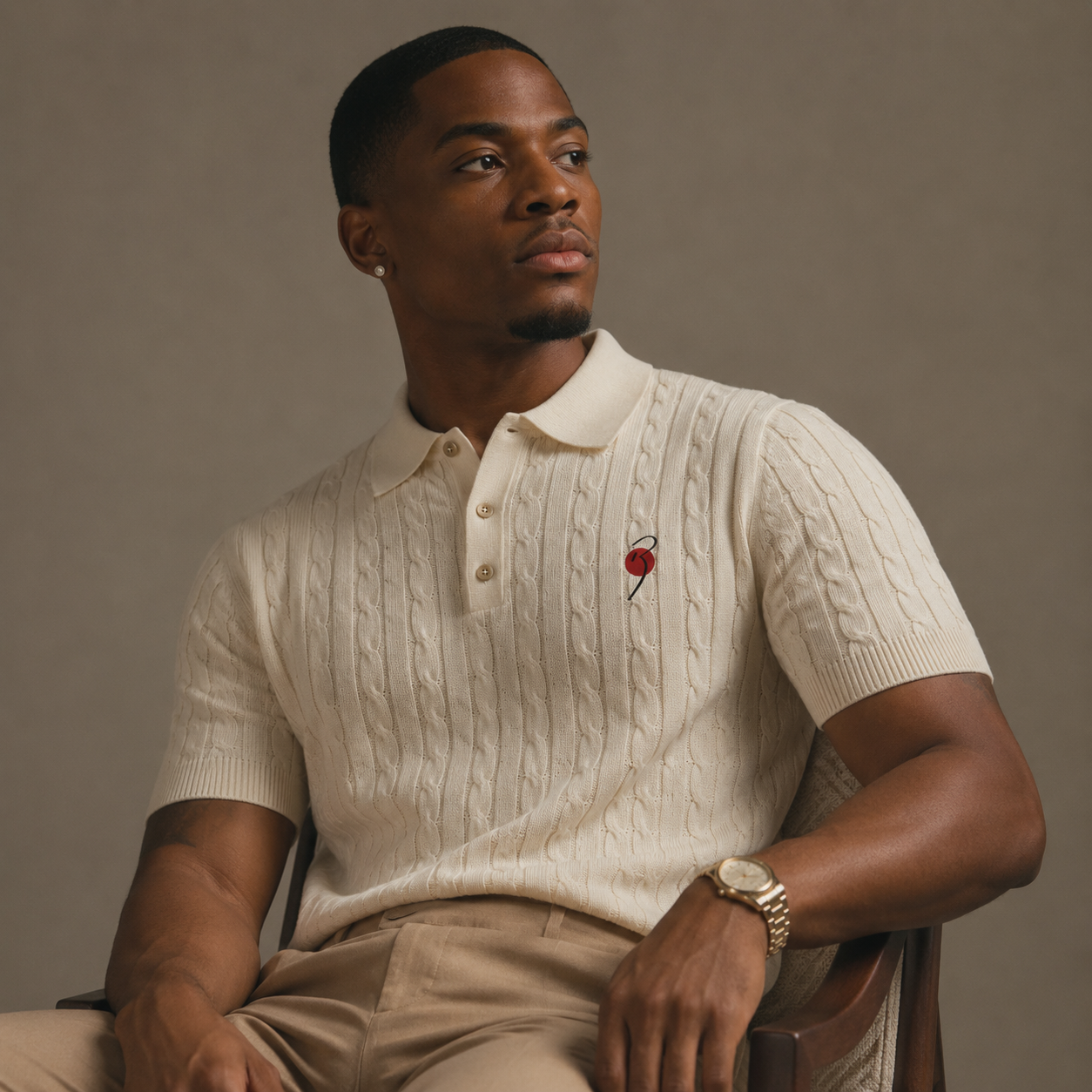 The Emperor's Knit Polo